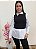 Blusa Colete de Tricô Cropped com Decote Reto - Imagem 6