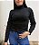 Blusa de Tricô Lãzinha Canelada com Gola Alta e Manga Longa - Imagem 3