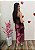 Vestido Midi em Tule Drapeado Estampa Abstrata – Sem Bojo - Imagem 2