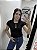 Blusa Ribana Canelada com Botões - Imagem 4