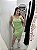 Vestido Ribana Laço Tomara Que Caia Verde - Imagem 1
