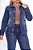 JAQUETA JEANS MAX DESTROYD LAVAGEM ESCURA VERTERE JEANS VTR 0180 - Imagem 4