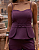 Conjunto alfaiataria Risca de Giz Uva - Imagem 6
