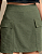 Short Saia Karla verde militar - Imagem 1