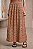 Saia Longa Malva Marrom PP - Imagem 1