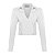 Camisa Cropped Camélia Off - Imagem 6