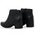 Bota Bottero Cano Baixo Couro Burnish Preto Feminino - Imagem 2