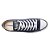 Tênis Converse All Star Cano Baixo Marinho/Preto Unissex - Imagem 4