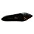 Sapato Piccadilly Napa Lux Linho Preto Feminino - Imagem 3