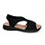 Sandália ComfortFlex Lycra Paris Preto Feminino - Imagem 1