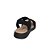 Sandália ComfortFlex Lycra Paris Preto Feminino - Imagem 3