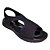 Sandália ComfortFlex Lycra Paris Preto/Preto Feminino - Imagem 3