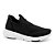 Tênis ComfortFlex Lycra Soft Preto Feminino - Imagem 1