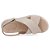 Sandalia Usaflex Plataforma Blush/Vanilla Feminino - Imagem 4