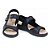 Sandalia Piccadilly Napa Stretch Soft Preto/Preto Feminino - Imagem 3
