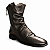 Bota Perlatto Couro Vip Preto Feminino - Imagem 1