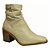Bota Perlatto Couro CFT Off Branco Feminino - Imagem 4