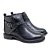 Bota Perlatto Couro Cft Preto Feminino - Imagem 2
