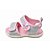 Sandália Klin Tic Tac Off White/Rosa Claro Infantil - Imagem 2
