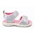 Sandália Klin Tic Tac Off White/Rosa Claro Infantil - Imagem 1