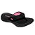 Chinelo Skechers On The Go 600 Rosa/Preto Feminino - Imagem 1
