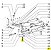 Parafuso suporte do deslocamento lamina - Motoniveladora CASE 845B / New Holland RG140B / RG170B - 11398137 - Imagem 3
