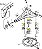 Placa Nylon giro lamina  - Motoniveladora Komatsu GD555 / GD655 - 23B7031630 - Imagem 4
