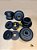 Kit Coxim Cabine Rolo Compactador XCMG XS122 XS123 - Imagem 1