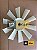 Helice Motor Retroescavadeira Randon e Muller RD406A MR406 Motor Perkins 100000202763 - Imagem 3