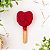 Maçã do amor Mini - Petisco de Feno com hibisco - Imagem 1