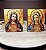 COMBO 2 ÍCONES (Sagrado Coração de Jesus e Imaculado Coração de Maria) - Imagem 1