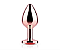 Plug Anal Rose Vermelho Tam M - Imagem 2
