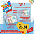 Kit etiquetas escolares com  75 unidades - Imagem 1