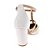 Scarpin Dravanna Salto Alto Bloco Spike Branco - Imagem 4