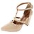Scarpin Dravanna Salto Alto Bloco Spike Nude - Imagem 3