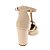 Scarpin Dravanna Salto Alto Bloco Spike Nude - Imagem 4