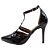 Scarpin Dravanna Salto Alto Fino Spike Preto - Imagem 2