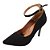 Scarpin Dravanna Salto Alto Fino Luxo Preto - Imagem 3
