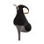 Scarpin Dravanna Salto Alto Fino Luxo Preto - Imagem 4