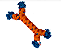 Cabo de Guerra Kong Rope Rally Bone - M - Imagem 3