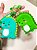 Chaveiro porta moedas Dino - Imagem 1