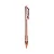 Caneta Metallic Rose Gold | Tinta Preta 0.7 mm Newpen - Imagem 2