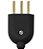 PLUGUE 2P+T 10A 250V PT PEZZI - Imagem 1