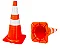 Cone NBR 15071 Flexível com Faixa Refletiva 75cm - Imagem 1