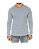 Camisa Malha Pv Comum Cinza Manga Longa - Imagem 2