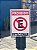Placa de Sinalização Proibido Estacionar R-6a - Imagem 2