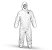 Macacão Químico de Segurança Branco CA 48789 KT6 - Imagem 2