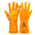 Luva Latex Orange CA 32499 - KLP - Imagem 1