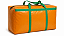 Bolsa Impermeável Laranja 54X28X28CM em lona para Kit Ambiental - Imagem 1