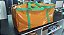 Bolsa Impermeável Laranja 54X28X28CM em lona para Kit Ambiental - Imagem 2